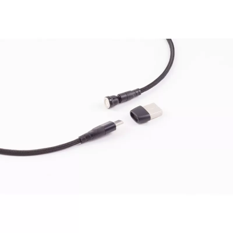 ShiverPeaks BS14-19020 magnetische 6-in-1 USB-oplaadkabel 540°, 60W, 1 m, zwart