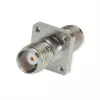 Telegärtner TNC-bus naar TNC-bus rechte coaxiale adapter, 50 Ohm, DC tot 11 GHz, vernikkeld messing