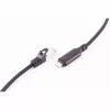 SHIVERPEAKS USB-C naar RJ45 Gigabit Ethernet-adapterkabel, aluminium, zwart, 1m (BS14-51025)