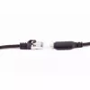 SHIVERPEAKS USB-C naar RJ45 Gigabit Ethernet-adapterkabel, aluminium, zwart, 1m (BS14-51025)