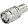 Telegärtner BNC-bus naar TNC-stekker adapter, 50 Ohm, vernikkeld messing, DC-4 GHz, recht
