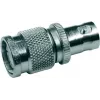 Telegärtner BNC-bus naar TNC-stekker adapter, 50 Ohm, vernikkeld messing, DC-4 GHz, recht