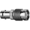 Telegärtner BNC-bus naar TNC-stekker adapter, 50 Ohm, vernikkeld messing, DC-4 GHz, recht