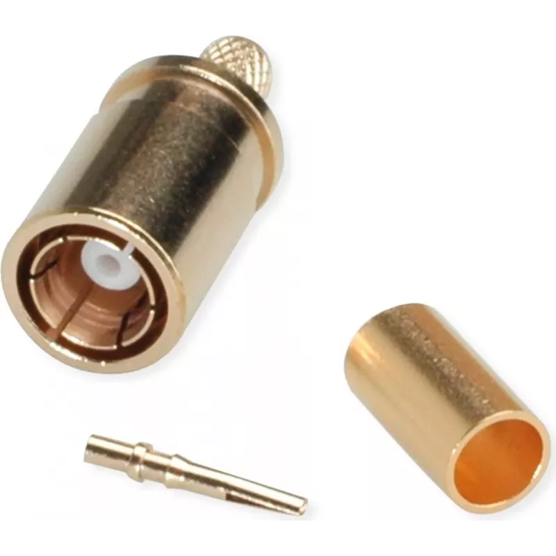 Telegärtner SMB-bus rechte PCB-paneelmontage connector 50 Ohm J01161A0691