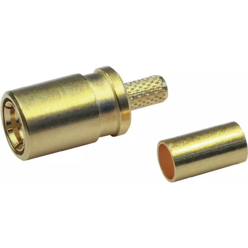Telegärtner SMB-bus rechte PCB-paneelmontage connector 50 Ohm J01161A0691