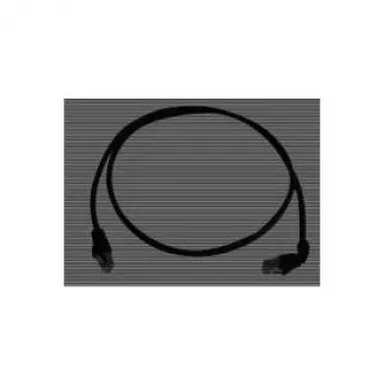 Telegärtner 100008676 RJ45-patchkabel, CAT 6a S/FTP, 5,0 m, zwart, LSZH, vlamvertragend, met knikbescherming
