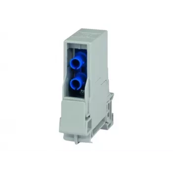 TELEGÄRTNER STX DIN-rail glasvezel-verbindingsmodule met ST- en SC-duplex-adapters, singlemode/multimode H82000A0022