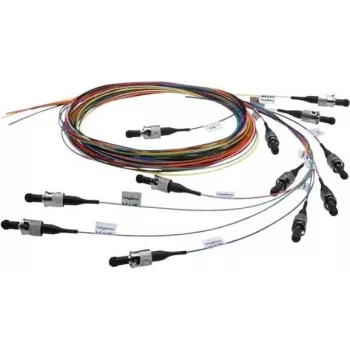 TELEGÄRTNER SC multimode OM3 pigtail met soldeerlip, 50/125 µm L00889A0034