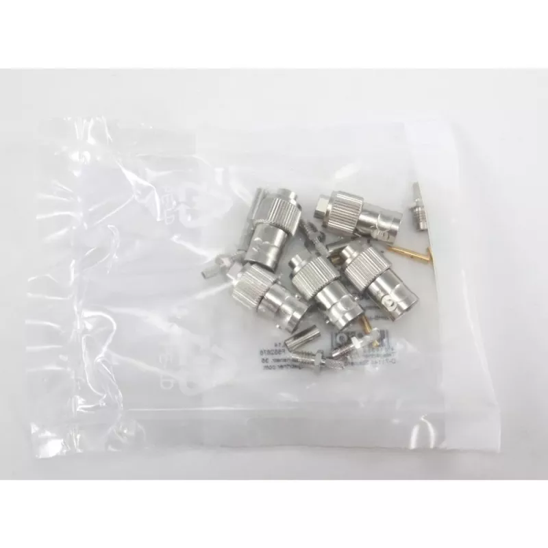 Telegärtner BNC kabelbus crimp G04 75 Ohm voor RG-179B/U, 5-pack J01003B0021