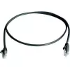 TELEGÄRTNER Cat6 U/UTP patchkabel, 3m, zwart L00002A0239