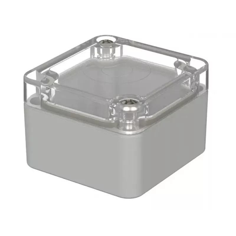 Bopla EUROMAS M 205 G universele behuizing, 52 x 50 x 35 mm, polycarbonaat, lichtgrijs 02205400