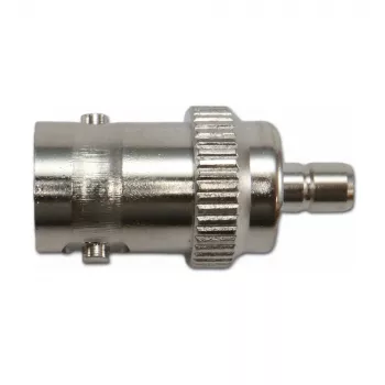 Telegärtner coaxiale adapter BNC bus naar SMB stekker, 50 Ohm, recht J01008F0033
