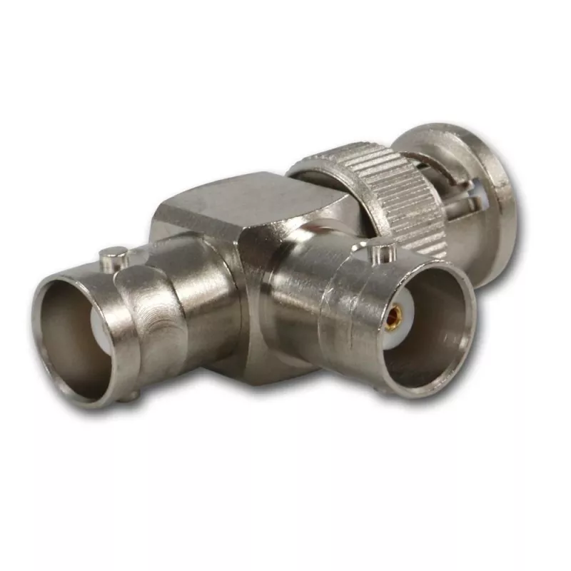Telegärtner J01004A0616 BNC-adapter, BNC male naar 2x BNC female