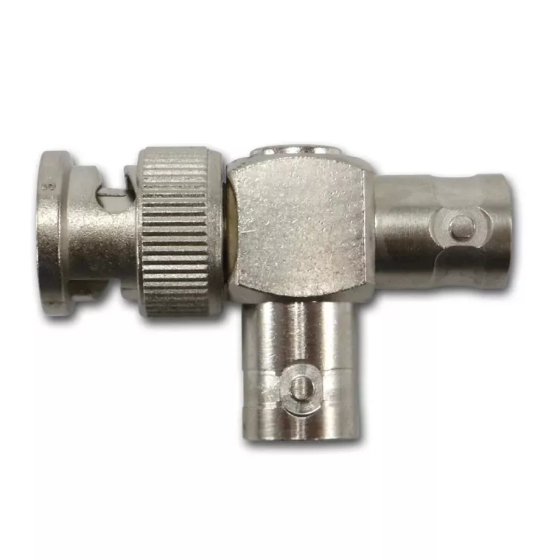 Telegärtner J01004A0616 BNC-adapter, BNC male naar 2x BNC female