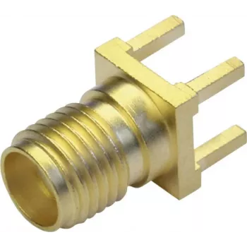 Telegärtner SMA-bus printplaatconnector, 50 Ohm, verguld, Z79-serie J01151A0931
