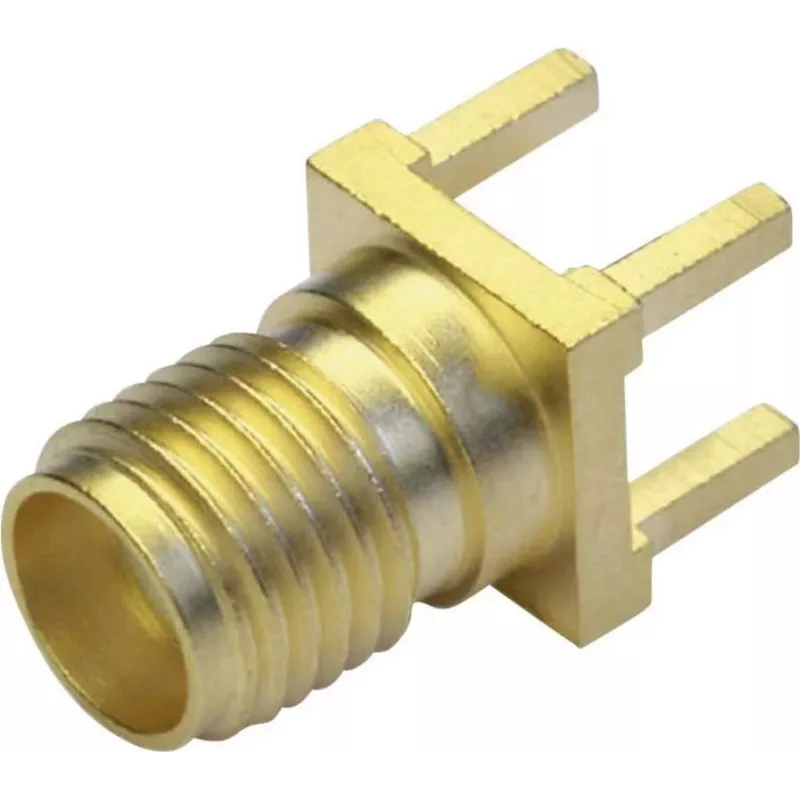 Telegärtner SMA-bus printplaatconnector, 50 Ohm, verguld, Z79-serie J01151A0931