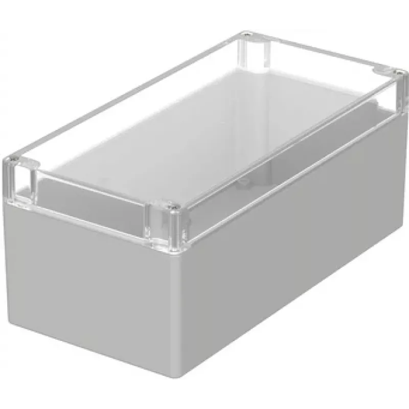 Bopla EUROMAS M 242 G 02242100 universele behuizing, 240 x 120 x 100 mm, polycarbonaat, lichtgrijs