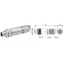 TELEGÄRTNER M12 D-gecodeerde Cat.5 veldmonteerbare connector, 4-polig, afgeschermd, recht J80026A0200