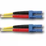 TELEGÄRTNER LC naar LC single-mode OS2 duplex glasvezel-patchkabel, 2 m, geel L00871A0003