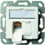 TELEGÄRTNER J00020A0523 AMJ-S Cat.6A afgeschermde inbouw-RJ45-aansluitdoos, 2-voudig, zuiverwit