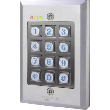 Sygonix SY-3118492 IP65 keypad-codeslot opbouw/inbouw met verlicht keypad