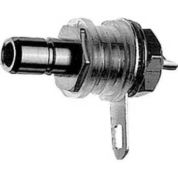 Telegärtner SMB-bus connector, inbouw, 50 Ohm, goud/nikkel gecoat, soldeeraansluiting J01160A0271
