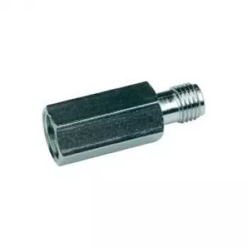 Telegärtner J01703A0000 FME-stekker naar SMA-bus HF-coaxiale adapter, 50 Ohm, DC-3 GHz, zwart
