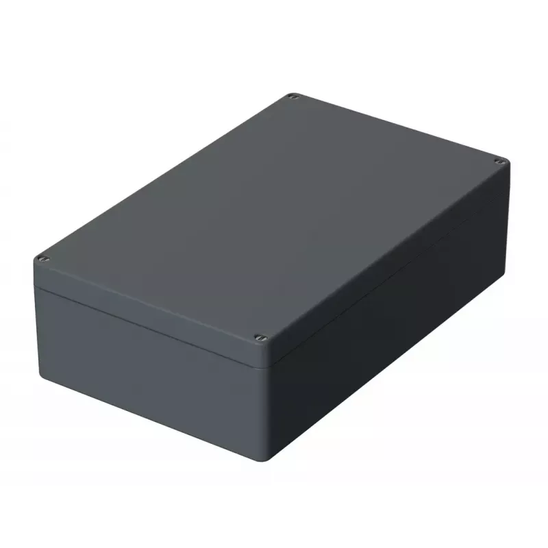 BOPLA Euromas P universele behuizing 400 x 250 x 121 mm polyester zilvergrijs RAL 7001 4355000