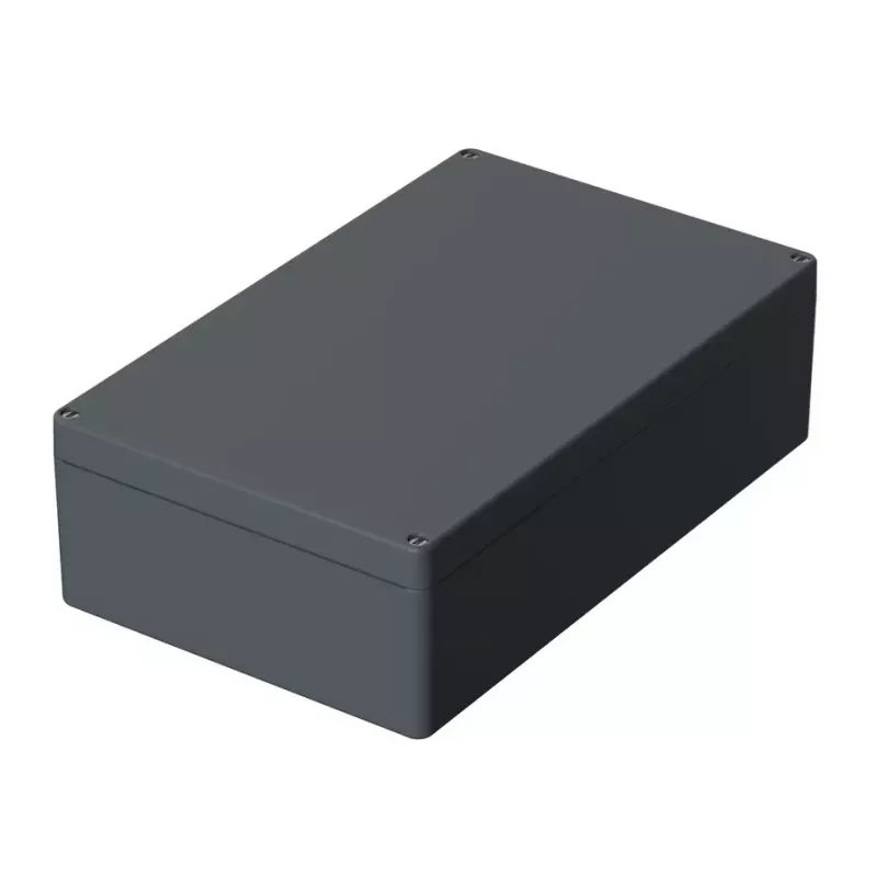 BOPLA Euromas P universele behuizing 400 x 250 x 121 mm polyester zilvergrijs RAL 7001 4355000