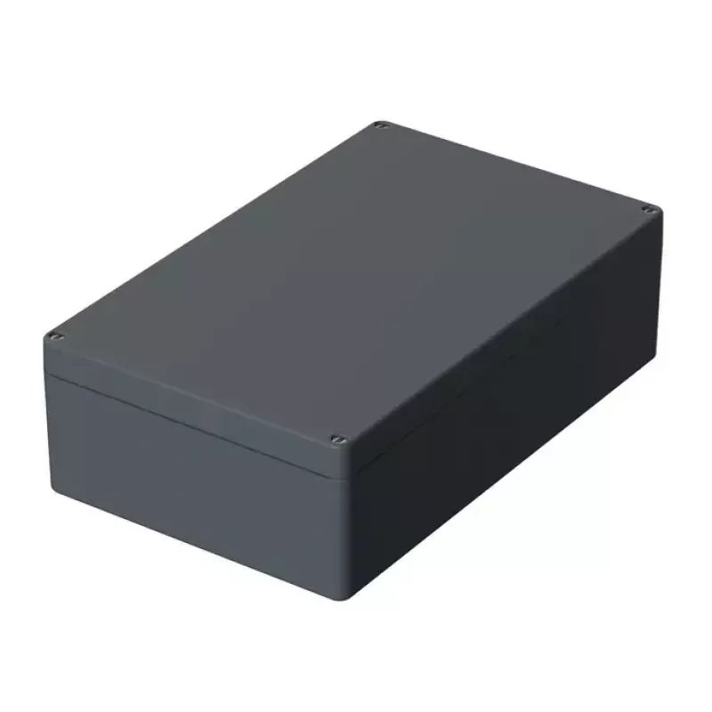 BOPLA Euromas P universele behuizing 400 x 250 x 121 mm polyester zilvergrijs RAL 7001 4355000