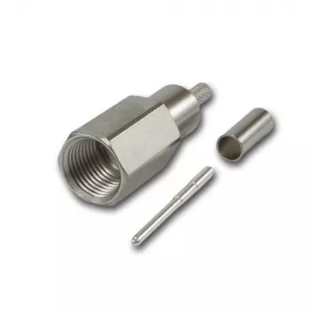 Telegärtner FME-kabelstekker krimpen G07 krimpen/krimpen, low cost, 15 dB / 2 GHz, B2725, G07 (RG-316/U) - 5 stuks J01700A0010