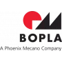 BOPLA TSH 35-2 DIN-draagrailhouder zwart 20035000