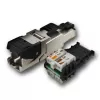 TELEGÄRTNER DataVoice Office Cat.6A afgeschermde RJ45 veldconfectoneerbare stekker, 5-9 mm J00026A2003