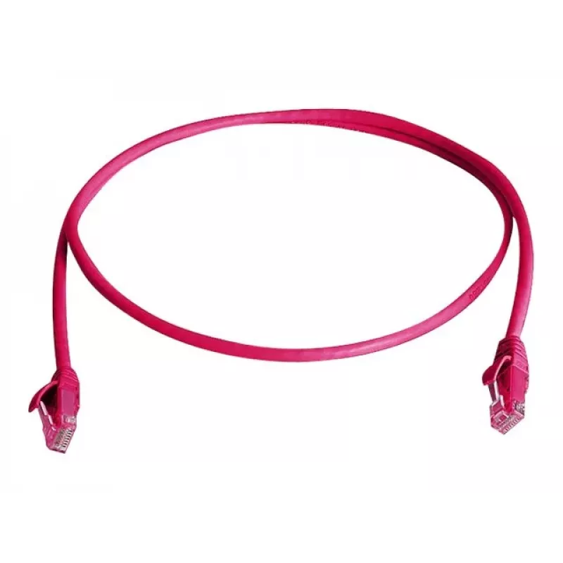 Telegärtner L00001A0232 Cat6 U/UTP-patchkabel, rood, 2 m