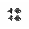 König & Meyer 19708-000-55 tablet-pc-magneethouder, geluiddempend, 4-pack, zwart