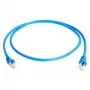 TELEGÄRTNER Cat.6A S/FTP LSZH-patchkabel, 2 m, blauw, RJ45, EIA/TIA 568B L00001A0289