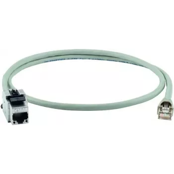 Telegärtner L00004A0128 Cat.6A S/FTP patchkabel, 7,5 m, grijs