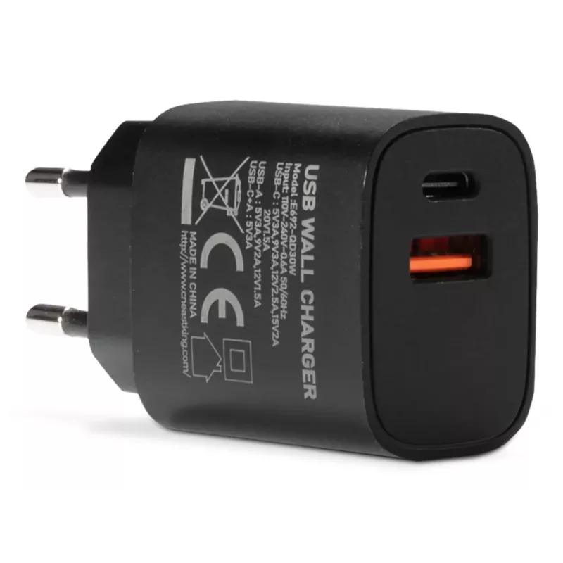 TechniSat 0000/3659 USB-C voeding 45W PD 3.0, zwart