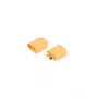 S CONN MAXIMUM CONNECTIVITY SC02-XT60 XT60 connector-paar (stekker & bus) 60A hoogstroom vergulde contacten voor RC-modellen, drones, accu's