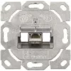 TELEGÄRTNER AMJ-S Cat.6A afgeschermde RJ45-aansluitmodule met afdekking, zuiver wit J00020A0514