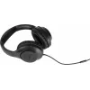 TechniSat Stereoman 3 gesloten bedrade koptelefoon met microfoon, 3m kabel, zwart 0000/9105