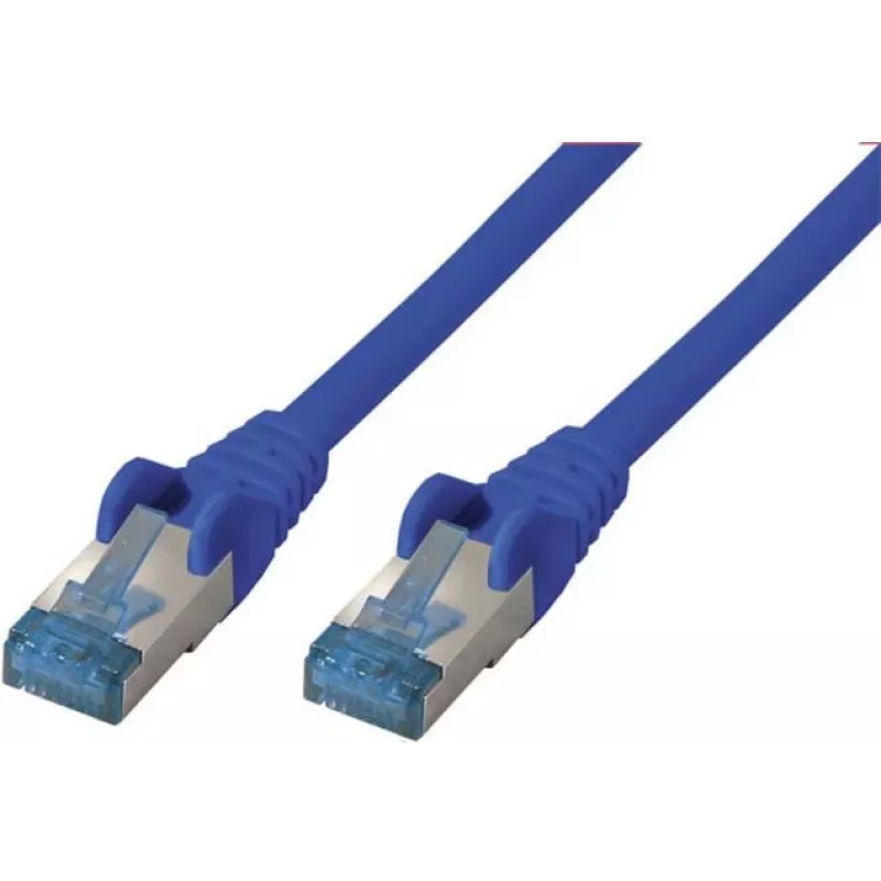 S CONN MAXIMUM CONNECTIVITY S-Conn Cat6a - 0,5m netwerkkabel blauw 0,5 m S/FTP (S-STP) 75711-0.5B