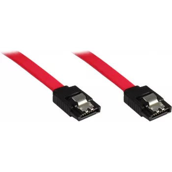GoodConnections SATA 3 Gb/s kabel met vergrendeling, 0,5 m, rood 5045-A05