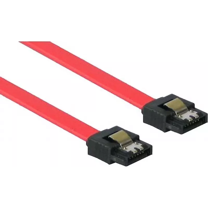 GoodConnections SATA 3 Gb/s kabel met vergrendeling, 0,5 m, rood 5045-A05