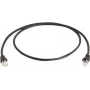 Telegärtner Cat 6A S/FTP-patchkabel, 1,5 m, zwart L00001A0169