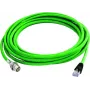 Telegärtner Cat.7A S/FTP-patchkabel, 5 m, LSZH, grijs, 10 Gbps, RJ45 100017395