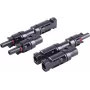 S CONN MAXIMUM CONNECTIVITY PV4 T-adapter set, 2/1, IP68, 1.5kV, zwart (02-21012)