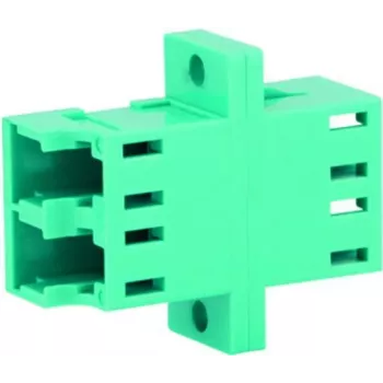 Telegärtner J08071A0021 LC/APC single-mode glasvezelstekkerverbinder, groen