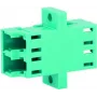 Telegärtner J08071A0021 LC/APC single-mode glasvezelstekkerverbinder, groen
