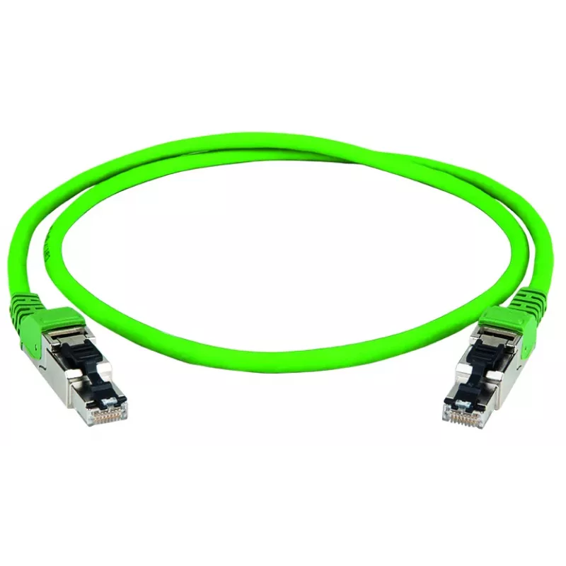 Telegärtner 100017323 RJ45-patchkabel, CAT 5e, U/UTP, groen, 0,5 m